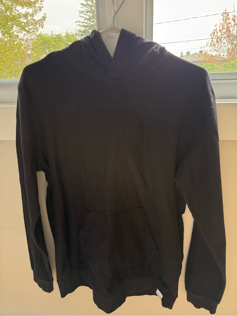 ONLY & SONS Black Hooded Pullover Sweatshirt